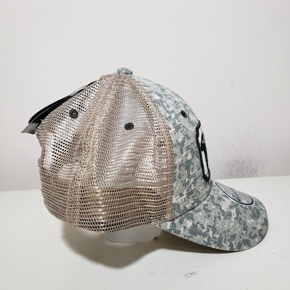 West Virginia Mountaineers Hat Cap Snap Back Camo Zephyr Support Our Troops OHT - Picture 9 of 13